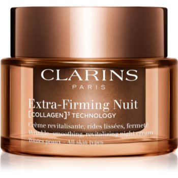 Clarins Extra-Firming Night Cream crema de noapte anti-riduri cu efect de lifting pentru toate tipurile de ten - imagine 2